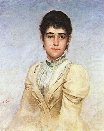Portrait of Joana Liberal da Cunha, Almeida Junior
